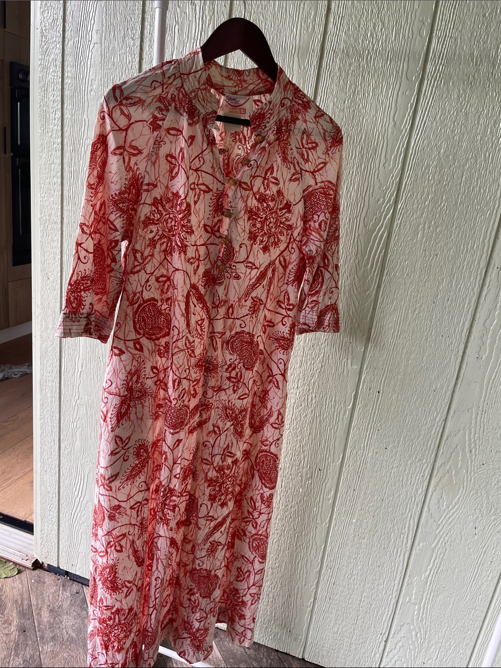 LOVELY LIBERTY HOUSE DRESS COTTON
